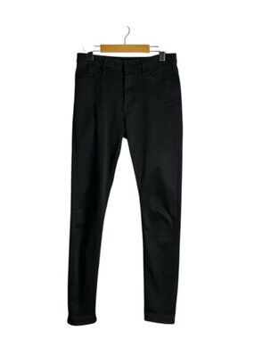 Mavi Women's Black Indigo Move Stretch Skinny Fit Jeans